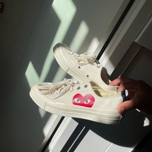 COMME DES GARÇONS X CONVERSE SIZE 8 Womens